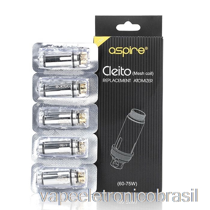 Bobinas De Substituição Vape Eletrônico Aspire Cleito Bobinas De Malha De 0,15 Ohm